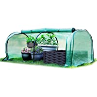 Worth Garden Invernadero de Tunel a Tela de PE- Invernadero Pequeño para Su Casa Exterior e Interior Aporta Calidez a…